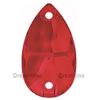 Swarovski 3230 Drop Sew-on Light Siam 12x7mm